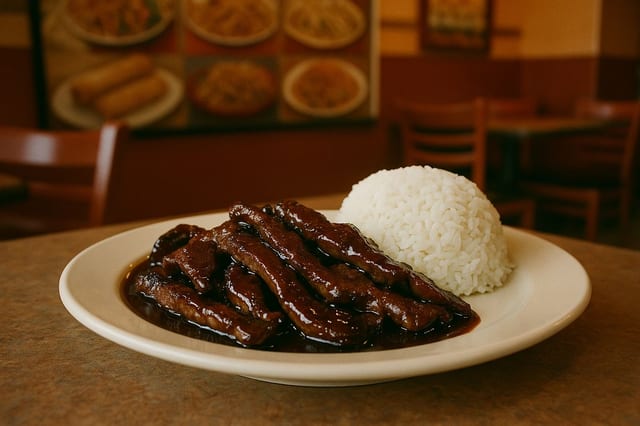 Beef Teriyaki.