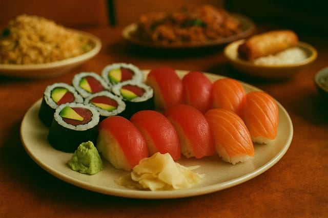 Sushi Platter.